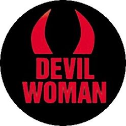 DEVIL WOMAN (jelvény, 2,5 cm)