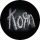 KORN: Stone Logo (jelvény, 2,5 cm)