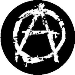 ANARCHY: Symbol (jelvény, 2,5 cm)
