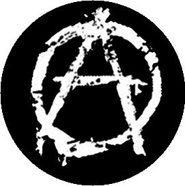 ANARCHY: Symbol (jelvény, 2,5 cm)