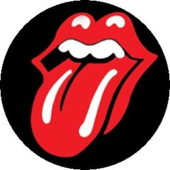 ROLLING STONES: Lips (jelvény, 2,5 cm)