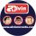 ALVIN ÉS A MÓKUSOK: Cimke (badge, 2,5 cm)