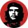 CHE GUEVARA (jelvény, 2,5 cm)