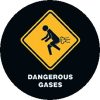 DANGEROUS GASES (jelvény, 2,5 cm) DANGEROUS GASES (jelvény, 2,5 cm)