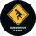 DANGEROUS GASES (badge, 2,5 cm)