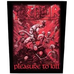 KREATOR: Pleasure To Kill (hátfelvarró / backpatch)