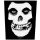 MISFITS: Skull (hátfelvarró / backpatch)