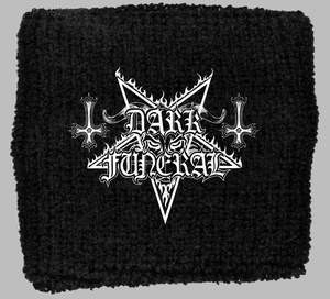 DARK FUNERAL: Logo (frottír csuklószorító)