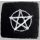 PENTAGRAM (embroidered wristband)
