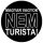 MAGYAR VAGYOK NEM TURISTA (badge, 2,5 cm)