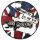 SEX PISTOLS: Anarchy In The U.K. (badge, 2,5 cm)