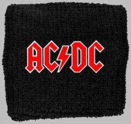 AC/DC: Logo (frottír csuklószorító)