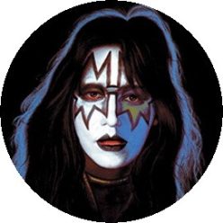 KISS: Ace Frehley (badge, 2,5 cm)