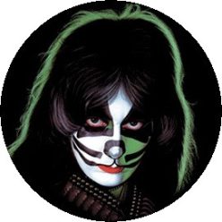 KISS: Peter Criss (jelvény, 2,5 cm)