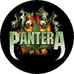 PANTERA: Leaf (jelvény, 2,5 cm)