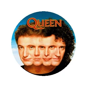 QUEEN: Faces (jelvény, 2,5 cm)