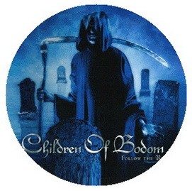 CHILDREN OF BODOM: Follow The Reaper (jelvény, 2,5 cm)