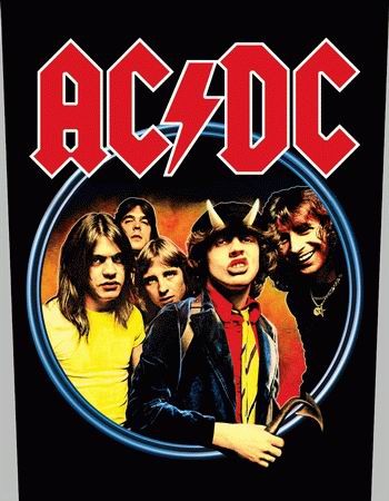 AC/DC: Highway To Hell (hátfelvarró / backpatch)