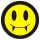 GOTH SMILEY (badge, 2,5 cm)