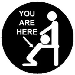 YOU ARE HERE (jelvény, 2,5 cm)