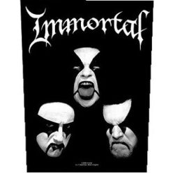 IMMORTAL: Faces (hátfelvarró / backpatch)