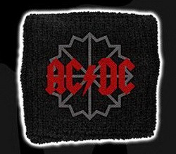 AC/DC: Black Ice Star (frottír csuklószorító)