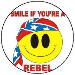 SMILEY: Smile If You're A Rebel (badge, 2,5 cm)