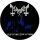 MAYHEM: De Mysteriis (badge, 2,5 cm)