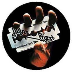 JUDAS PRIEST: British Steel (jelvény, 2,5 cm)