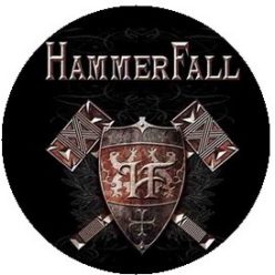 HAMMERFALL: Steel Meets (jelvény, 2,5 cm)