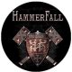 HAMMERFALL: Steel Meets (jelvény, 2,5 cm)
