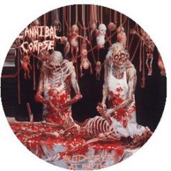 CANNIBAL CORPSE: Butchered At Birth (jelvény, 2,5 cm)