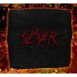SLAYER: Logo (frottír csuklószorító)