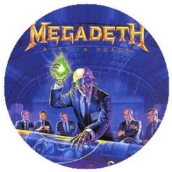 MEGADETH: Rust In Peace (jelvény, 2,5 cm)
