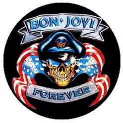 BON JOVI: Forever (jelvény, 2,5 cm)