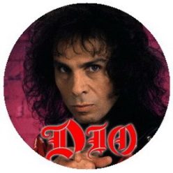 DIO: Face (jelvény, 2,5 cm)