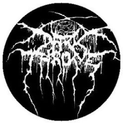 DARKTHRONE: Logo (jelvény, 2,5 cm)