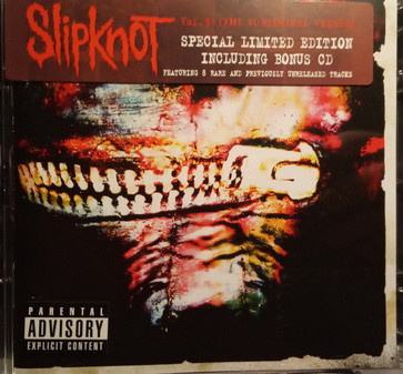 SLIPKNOT: Vol.3 Subliminal Verses (2CD, 8 bonus)