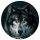 WOLF HUNTING (badge, 2,5 cm)