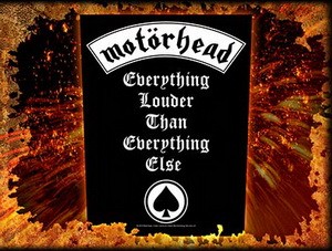 MOTORHEAD: Everything Louder (hátfelvarró / backpatch)