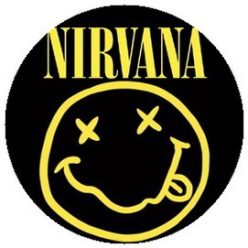 NIRVANA: Smiley (badge, 2,5 cm)