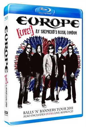 EUROPE: Live At Shepherd's Bush (Blu-ray, 180', kódmentes)