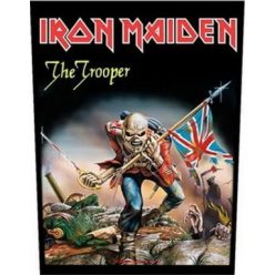 IRON MAIDEN: Trooper  (printed backpatch)