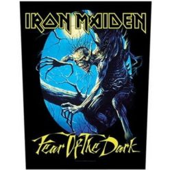 IRON MAIDEN: Fear Of The Dark (hátfelvarró / backpatch)
