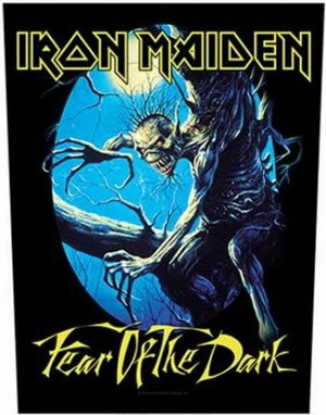 IRON MAIDEN: Fear Of The Dark (hátfelvarró / backpatch)