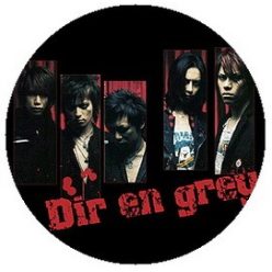 DIR EN GREY: Band (badge, 2,5 cm)