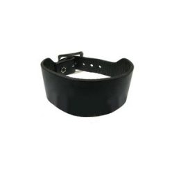 Üres, bőr csuklószorító (3,5 cm széles)