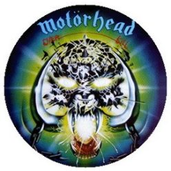 MOTORHEAD: Overkill (jelvény, 2,5 cm)
