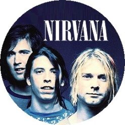 NIRVANA: Band (badge, 2,5 cm)