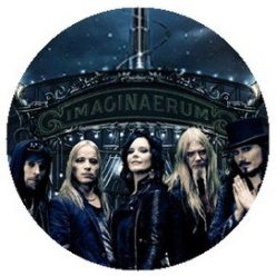 NIGHTWISH: Imaginaerum Band (jelvény, 2,5 cm)